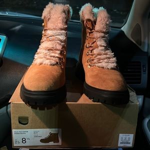 Faux-Fur Winter Boots